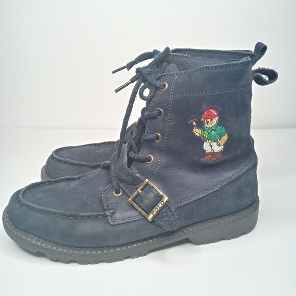 Polo Ralph Lauren boots big boys size 6 - Picture 4 of 7